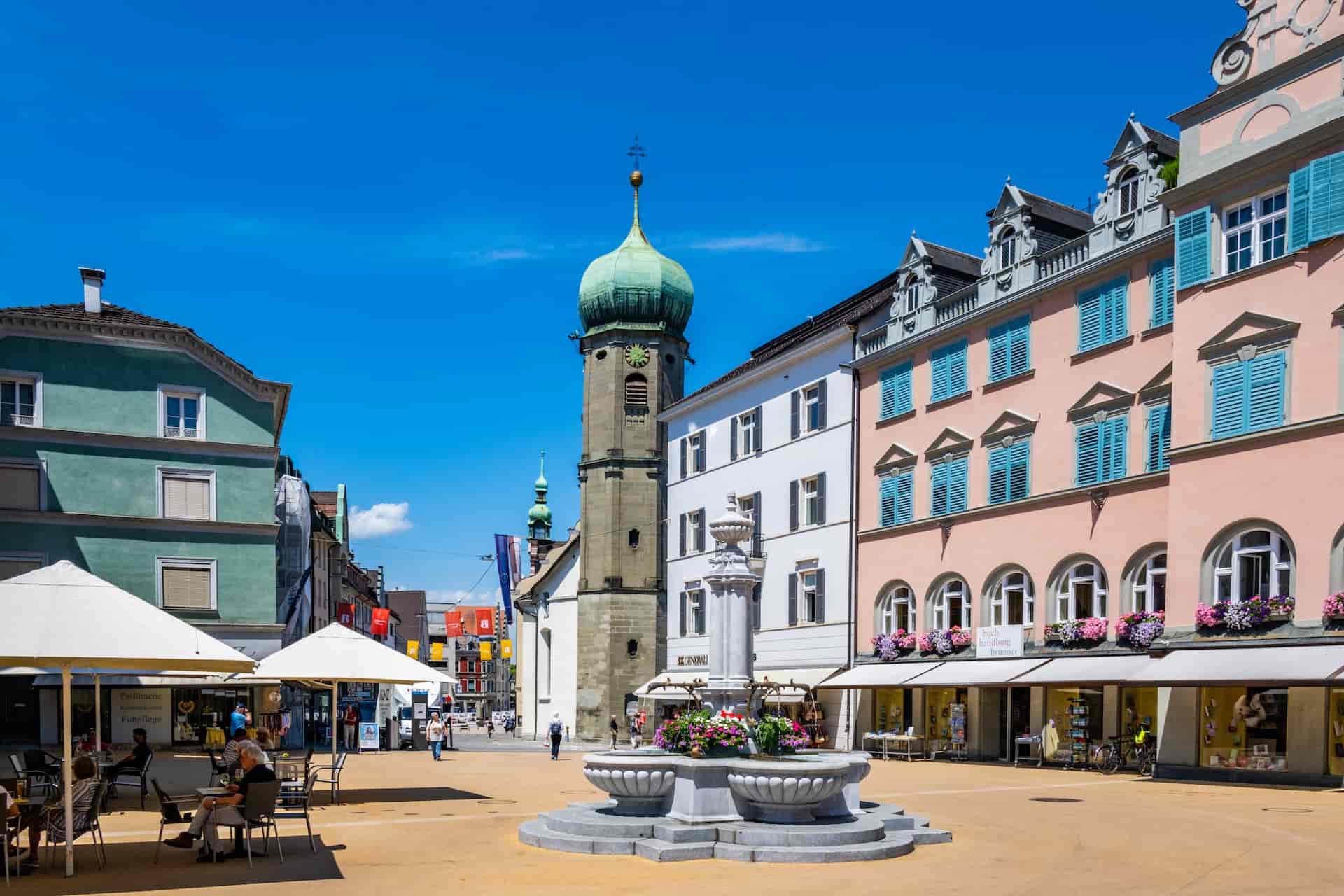 Bregen-Lake-Constanz-Bodensee-Town-Center