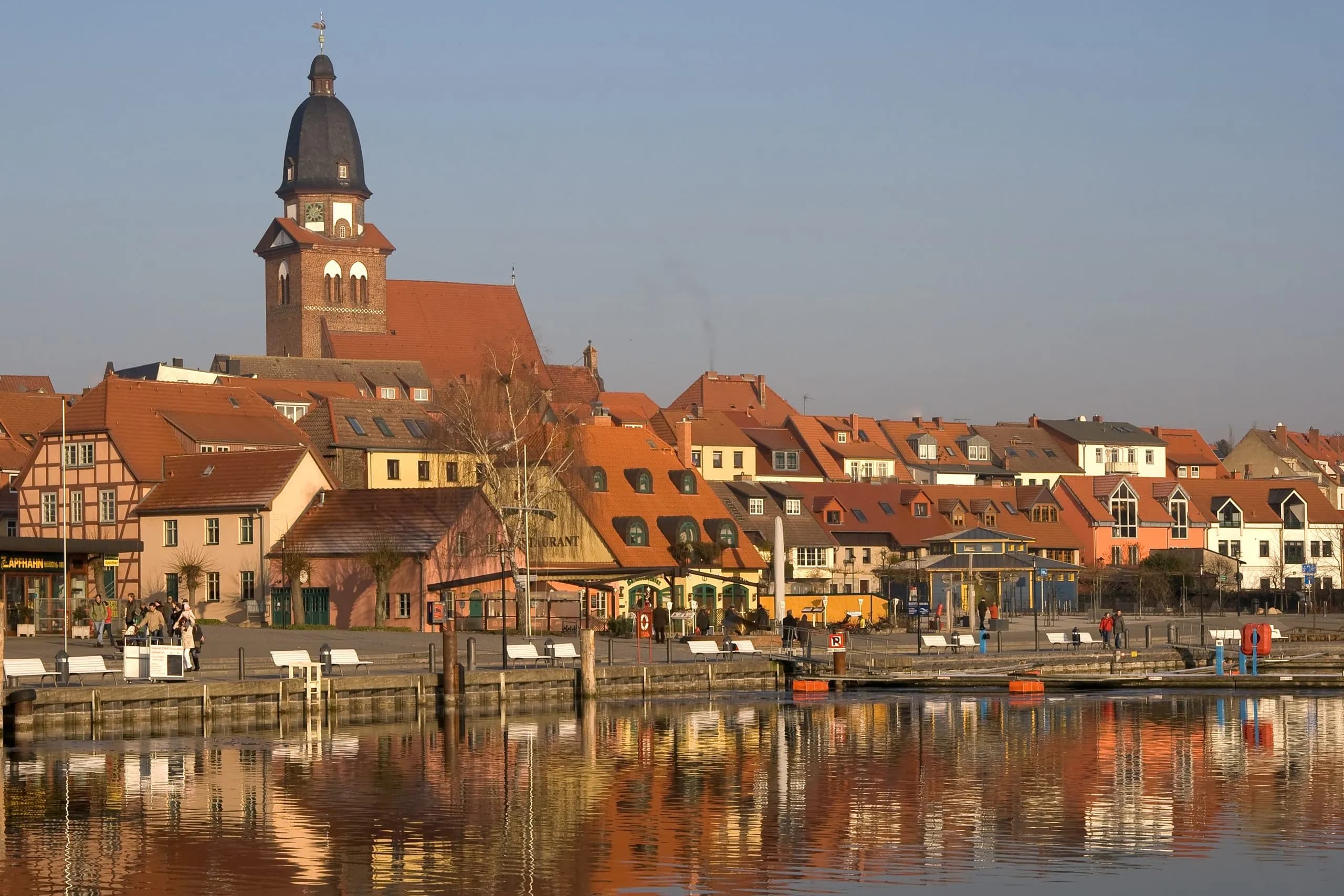 Waren, Small Town On The Müritz, Germany Europe