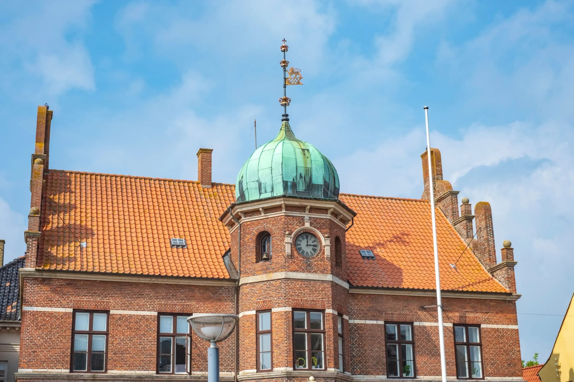 Old Townhall of Stege, Moen Island, Denmark